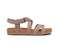 Timberland Womens Backstrap Sandal lt pur nubuck 5.5 Wide Fit