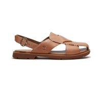 Timberland Womens Backstrap Sandal md brn f grain 7 Wide Fit