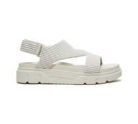 Timberland Womens Backstrap Sandal white knit 5.5 Wide Fit