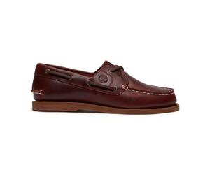 Timberland Womens Boat Shoe bur f grain 9 Wide Fit