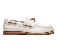 Timberland Womens Boat Shoe natural f grain 10 Wide Fit