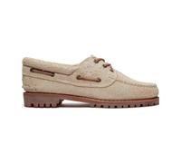 Timberland Womens Boat Shoe natural suede 6.5 Wide Fit