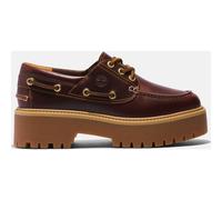 Timberland Womens Boat Shoe rootbeer 7 Wide Fit