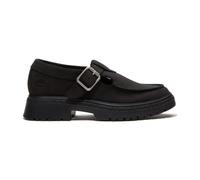 Timberland Womens Buckle Shoe blk suede 8.5 Wide Fit
