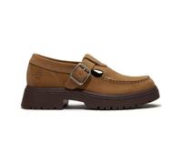 Timberland Womens Buckle Shoe md beige suede 8 Wide Fit