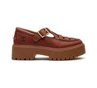 Timberland Womens Buckle Shoe rst full grain 6.5 Wide Fit