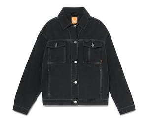 Timberland Womens Canvas Trucker Jacket black XL