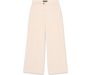 Timberland Womens Corduroy Wide-leg Pants white smoke 25W 32L