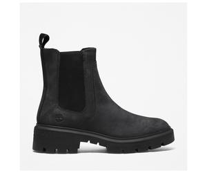 Timberland - Women's Cortina Valley Mid Chelsea Boot - Freizeitstiefel, Gr. 40.5 EU 41, weiß (JetBlack)