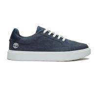 Timberland Womens Low Lace UP Sneaker dk blu canvas 9 Wide Fit