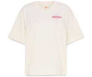 Timberland Womens Graphic Short Sleeve Tee vintage white M