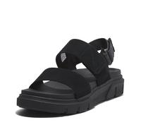 Timberland Women's Greyfield 2-Strap Sandal, Schwarzes Wildleder, 39.5 EU