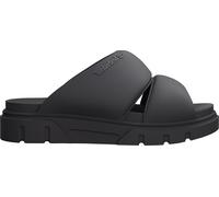 Timberland Women's Greyfield Slide Sandal Black Knit 36