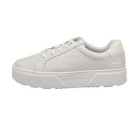Timberland Women's Laurel Court Low Lace-up Sneakers, Weiße Vollmaserung, 39 EU