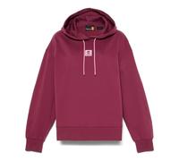 Timberland - Women's Stack Logo Loop Back Hoodie - Hoodie, Gr. XL, rosa (Burgundy)