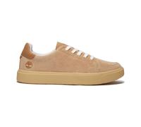 Timberland Womens Low Lace UP Sneaker medium beige suede 7 Wide Fit