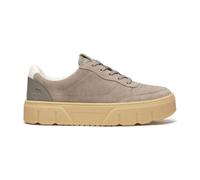 Timberland Womens Low Lace UP Sneaker medium grey suede 6 Wide Fit