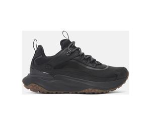 Timberland Womens Low Lace UP Waterproof Sneaker blk mesh 6 Wide Fit