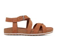 Timberland Women's Malibu Waves Ankle Strap Sandal Saddle 37.5
