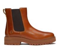 Timberland Womens Mid Chelsea Boot md brn f grain 6.5 Wide Fit