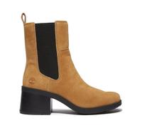 Timberland Womens Mid Chelsea Boot medium brown suede 6.5 Wide Fit