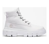 Timberland Womens Mid Lace UP Boot blanc de blanc 5.5 Wide Fit