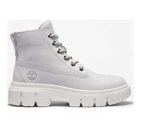 Timberland Womens Mid Lace UP Boot gray violet 8.5 Wide Fit