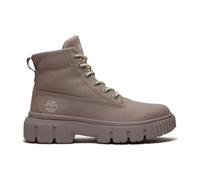 Timberland Womens Mid Lace UP Boot lt pur cnvs 8 Wide Fit