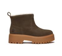 Timberland Womens Mid Warm Lined Boot dk brn f grain 8 Wide Fit