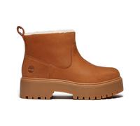 Timberland Womens Mid Warm Lined Boot rust nubuck 7.5 Wide Fit