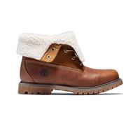 Timberland Womens Mid Warm Lined Waterproof Boot dark brown 10 Wide Fit
