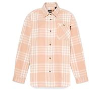 Timberland - Women's Midweight Flannel Pocket Shirt - Bluse, Gr. XXL, beige (DoeskinYd)