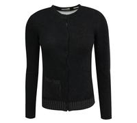 Timberland Womens Regular Cotton Button Up Cardigan Schwarz 28468 001 A79B XS