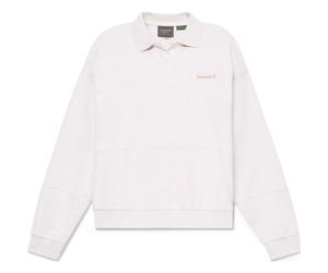 Timberland Womens Rugby Polo Sweatshirt lght oatml hthr XXS