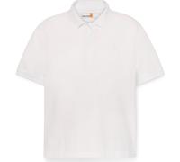 Timberland Womens Short Sleeve Pique Polo white XL