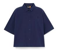 Timberland - Women's Short-Sleeve Shirt - Bluse, Gr. M, blau (Peacoat)