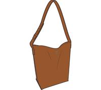 Timberland Womens Shoulder Bag tan leather OS