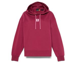 Timberland - Women's Stack Logo Loop Back Hoodie - Hoodie, Gr. L, rosa (Burgundy)