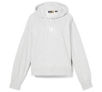 Timberland - Women's Stack Logo Loop Back Hoodie - Hoodie, Gr. S, weiß (LightGreyMelange)