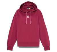 Timberland - Women's Stack Logo Loop Back Hoodie - Hoodie, Gr. XL, rosa (Burgundy)