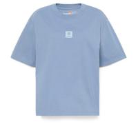 Timberland - Women's Stack Logo S/S Tee - T-Shirt, Gr. XL, blau (StoneWash)