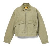 Timberland - Women's Strafford Washed Canvas Jacket - Freizeitjacke, Gr. L, oliv (LeafGreen)