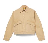 Timberland - Women's Strafford Washed Canvas Jacket - Freizeitjacke, Gr. XL, beige (LightWheatBoot)