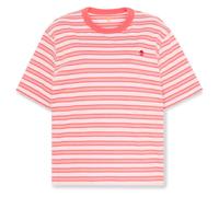 Timberland - Women's Stripe S/S Tee - T-Shirt, Gr. XL, rosa (MineralRedYd)