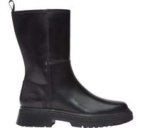 Timberland Womens Tall Zip UP Boot black full grain 7.5 Wide Fit