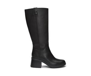 Timberland Womens Tall Zip UP Boot blk full grain 10 Wide Fit