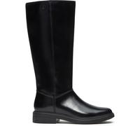 Timberland Womens Tall Zip UP Boot blk full grain 8.5 Wide Fit