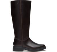 Timberland Womens Tall Zip UP Boot dk brn f grain 8 Wide Fit