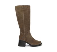 Timberland Womens Tall Zip UP Boot dk brn suede 10 Wide Fit