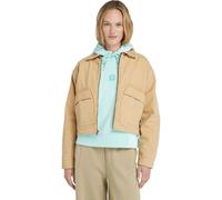 Timberland Womens Washed Canvas Jacket light wheat boot M